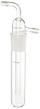 Chemglass CG-4515-03 Complete Serrated Hose Connection Vacuum Trap with 40/50 Joint, 45mm OD x 250mm Overall Length
