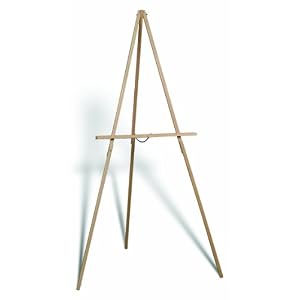American-Easel-68-Inch-Tripod-Easel-Natural-Fir