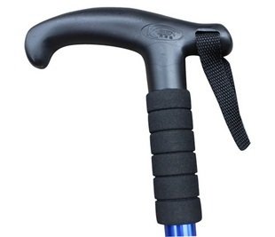 Newest Telescopic Walking Hiking Stick with a Compass for Exercise Fitness