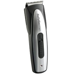 BaByliss Cord/Cordless Clipper Kit Silver & Black 7466BU