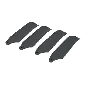 Carbon Tail Rotor Blade Set, New (2pr): 450SE from Carbon Part Sets