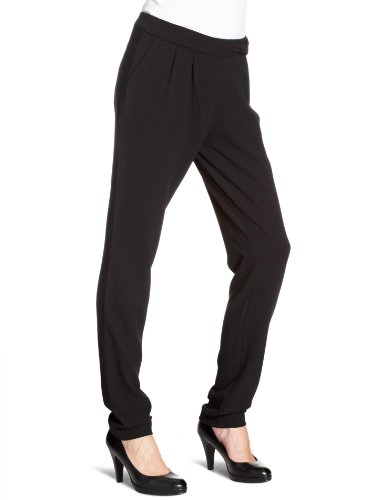 NafNaf Damen Hose/ Lang P8, Gr. 40 (FR42), Schwarz (0625 noir) Preisvergleich