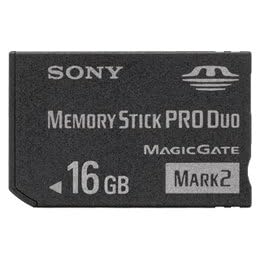 Sony 16 GB Memory Stick PRO Duo Flash Memory Card MSMT16G