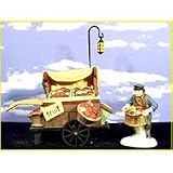 Department 56 Dicken's Village Series Chelsea Market Flower Monger and Cart Set of 2 - Retired