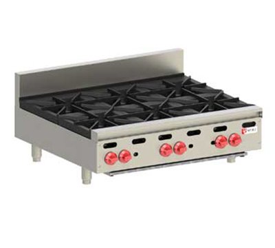 Wolf Range Ahp636lp Achiever Hotplate Countertop 36 In 6 Burners