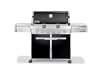 Weber 1751001 Summit E-620 Propane Gas Grill, Black