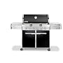 Weber 1751001 Summit E-620 Propane Gas Grill, Black