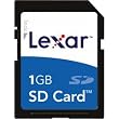 Lexar Media 1 GB Secure Digital Memory Card (SD1GB-231) (Retail Package)