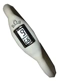 White Glacier Silicone Sporty Style Tourmaline Negative Ion Pop Watch M 17cm / 6.7in