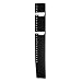 Lathem Time 25-9EX Expandable Time Card Rack, 25-Pocket, Holds 9 High Cards, Black Plastic