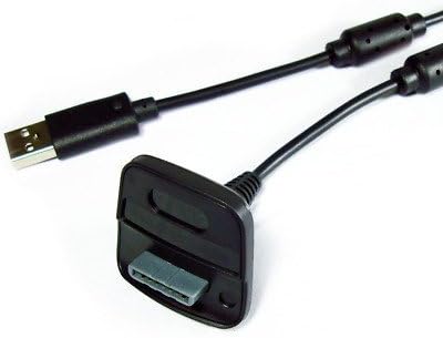 CostBuy Xbox 360 Wireless Controller USB Charging Cable X360 Replacement Charger BLACK