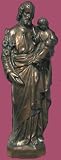 24 inch Saint Joseph And Child - Outdoor Vinyl Statue