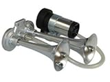 IMAGE OF Train Horns 8'' TH1038C Motorcycle Train Air Horn With Air Valve Wiring 149db @ 120psi Listen to horn sounds on Home Page ADD SKU REMOTE-3 FOR  Search ''Remote''