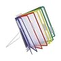 Durable 5612-00 Instaview Desktop Reference System, Assorted Borders