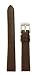 Ladies' Classic Glove Leather Watchband, Color Brown, Size 12mm, Watch Band
