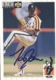 Todd Jones, Houston Astros, 1993 UD Collectors Choice Autographed Card