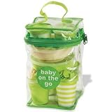 Elegant Baby Baby On The Go Meal and Snack Set- Green