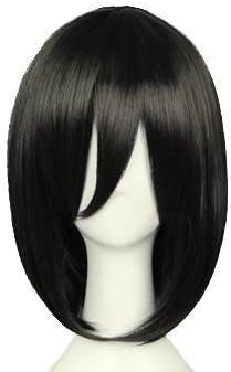 Attack on Titan Mikasa Ackerman Black Cosplay Wig,Attack on Titan Shingeki no Kyojin Cosplay Prop Cosplay Wig,Shingeki no Kyojin Attack on Cosplay Wig,Wonder Feed