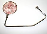 50 Pink Floral Purse Hooks Handbag Hanger Caddy W/bags