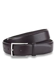 Leather Rectangular Buckle Belt