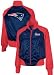 New England Patriots Official Girls Cheerleader Half Time Satin Jacket - Youth-M