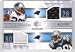 2009 SP Threads Dual Threads #SJ Jonathan Stewart / Dwayne Jarrett - Carolina Panthers (Piece of Authentic Jersey - Serial #d to 199) (Football Cards)