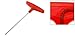 uxcell 4mm Metric Red T-Handle Hex Key Wrench Hand Tool