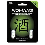 NoHang Advanced Nutraceutical Support, for Alcohol Consumption, 2-Count Capsules