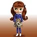 Ashton Drake Doll ~ So Truly Real ~ BLYTHE #12 PINAFORE PURPLE - with Red Hair ~ Gorgeous CHANGING E