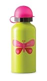 Crocodile Creek Drinking Bottle - Pink Butterfly