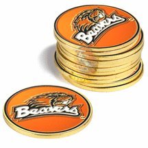 Oregon State Beavers Golf Ball Marker Pack)