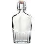 30 Piece Master Case - 16 Ounce (500ml) Glass Pocket Flask Bottles From Italy with Swing Top