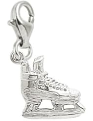 Rembrandt Charms Hockey Skate Charm with Lobster Clasp