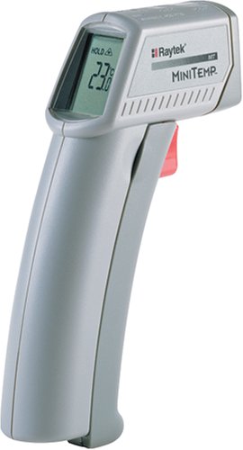 Raytek MT4 Infrared Mini Temp Laser Thermometer Gun – 8:1 Spot Ratio, Digital Display