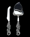 Arthur Court Grape 2-Piece Cheese Server Set