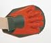 Sports : Handpratze, Kunstleder, oval m. Handschuh