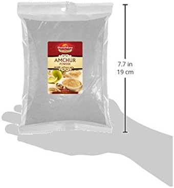 7 OZ ~ Dry Mango Powder / Amchur ~ 7 Ounces KhanaPakana Brand ~ Best Deal on Amazon for Freshly Packed Gourmet Quality Spice
