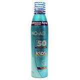 No-Ad Continuous Spray Spf #50 Kids 6 oz. Alcohol-Free