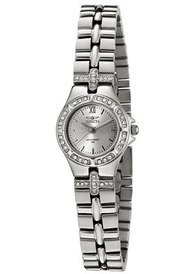 Invicta Women's 0132 Wildflower Collection Crystal Accented Stainless Steel Watch