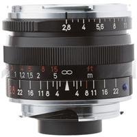Zeiss Ikon 28mm f/2.8 T* ZM Biogon Lens, for Standard M-mount Range Finder Cameras, Black On Sale