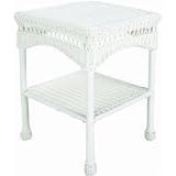 North Cape Intl/Furn. DIB3140ET-WH White Soleil AWW End Table