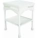 White Soleil AWW End Table