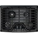 Electrolux : EW30GC55GB 30in Gas Cooktop with 4 Sealed Burners - Black