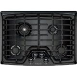 Electrolux : EW30GC55GB 30in Gas Cooktop with 4 Sealed Burners - Black