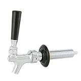 Kegco Chrome Beer Faucet and Shank Combo