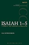 A critical and exegetical commentary on Isaiah 1-5