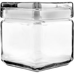 <b>1 Quart Stackable Square Jars (85587RAH)</b>