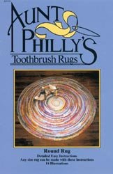 Aunt Philly's Toothbrush Rugs-Round Rug at Amazon.com