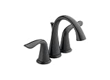 Delta 4538-RB Lahara Mini-Widespread Double-Handle Lavatory Faucet, Rubbed Bronze