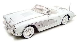 Corvette Convertible 1958, White